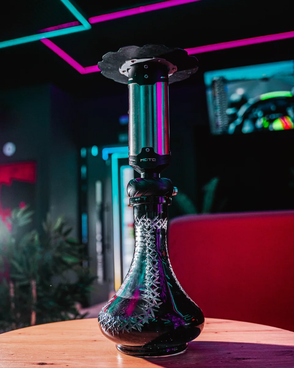 Cachimba en el local